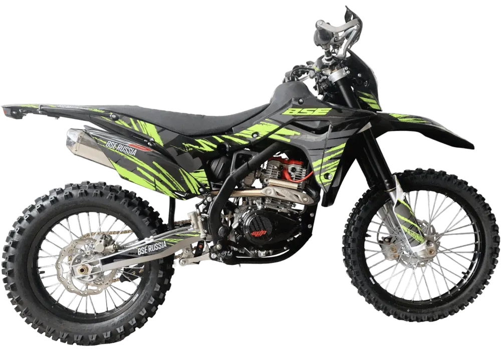 Кроссовый мотоцикл BSE Z5 (120) Neon Black