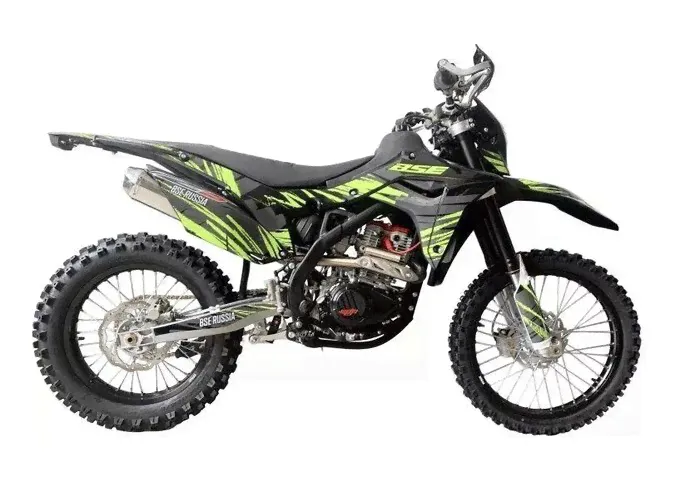 Кроссовый мотоцикл BSE Z5 21/18 Neon Black (120)