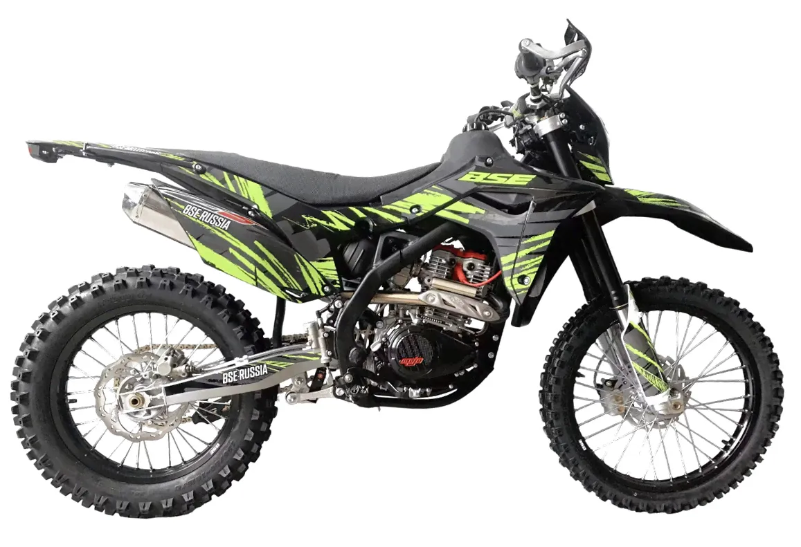 Мотоцикл эндуро BSE Z5 Neon Black